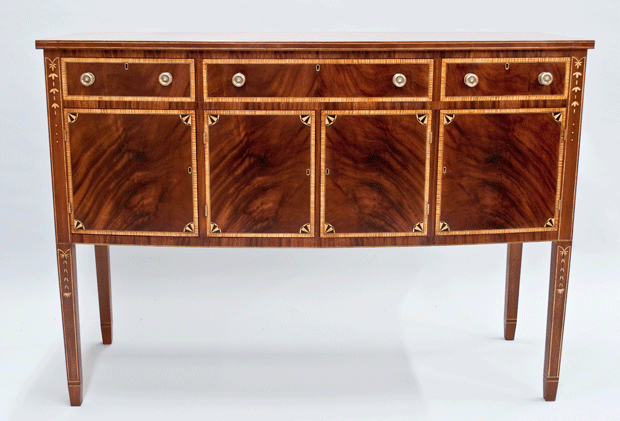 Portsmouth Bow Front Sideboard