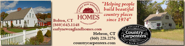 Early New England Homes and Country Carpenters